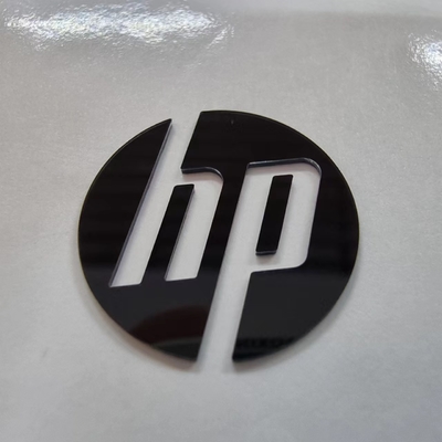 Gepersonaliseerde vorm PET materiaal logo voor uw gepersonaliseerde branding