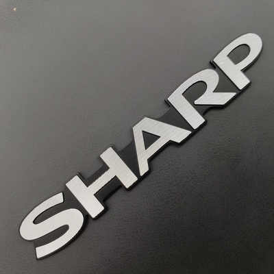 Gepersonaliseerd Gepersonaliseerd Elektroformed Nickel Metal Logo Eco-vriendelijk en Aanpassing