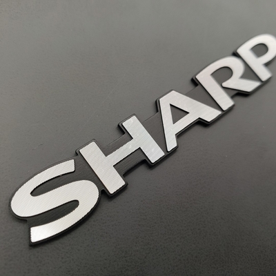 Gepersonaliseerd Gepersonaliseerd Elektroformed Nickel Metal Logo Eco-vriendelijk en Aanpassing