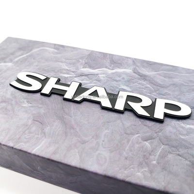 Gepersonaliseerd Auto Audio Aluminium Label met Gepersonaliseerd Audio Logo en OEM Installatie