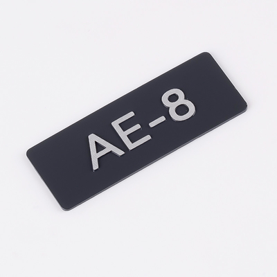 Verpakking Printing Aluminium metaal logo's Duurzaam en gepersonaliseerd voor aanpassing