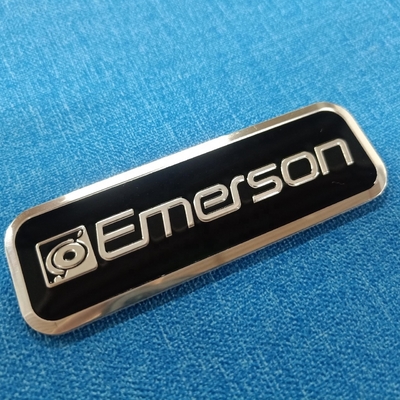 Gepersonaliseerd logo Geaccepteerd label voor industrie Huishoudelijk apparaat Aluminium product branding