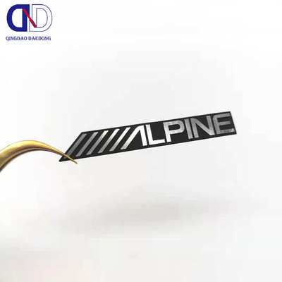 Gepersonaliseerd logo aanvaard metaal auto logo led voor eind auto personalisatie