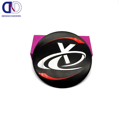 Vervaardiging van connectoren Industrieel logo op maat Aluminium metaal logo's