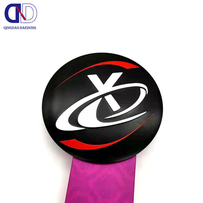 Vervaardiging van connectoren Industrieel logo op maat Aluminium metaal logo's