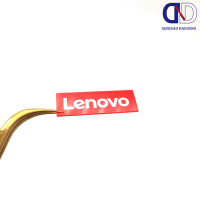 Gepersonaliseerd logo Acrylische Lenovo naamplaat Kleefkleefsel voor gepersonaliseerde behoeften
